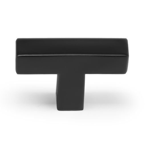 Цена за 2 шт. Ручка-кнопка CAPPIO SQUARE RSC008, нержавеющая сталь, цвет черный