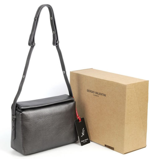 Женская кожаная сумка Sergio Valentini SV-785 Ган Колор  фото 4
