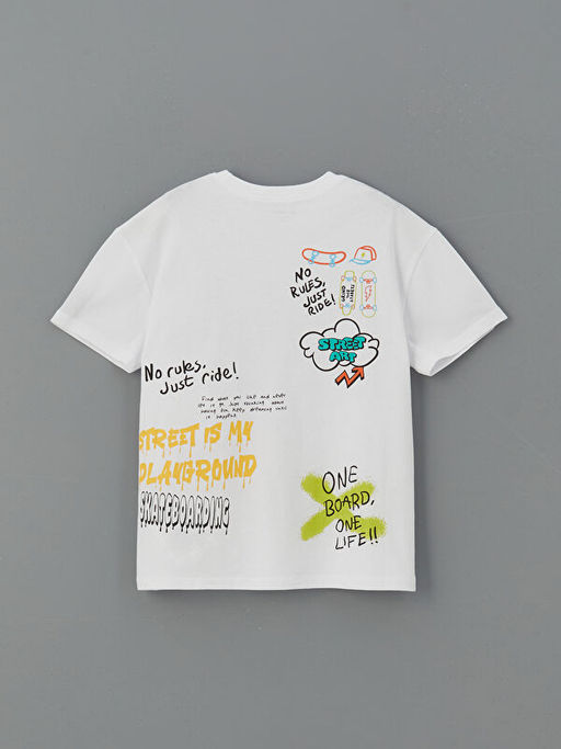 Bask?l? Erkek ?ocuk Ti??rt ve E?ofman Alt 2li