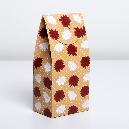 Цена за 5 шт. Коробка складная 8 Марта, 9 х 19 х 6 см - Дарите счастье фото 3