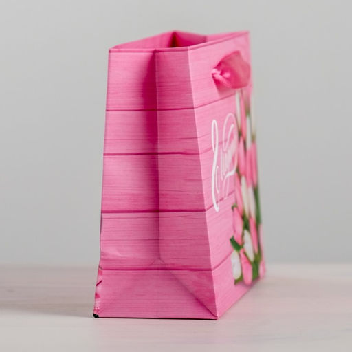 Пакет подарочный ламинированный, упаковка, 8 марта, L 40?31?11.5 см