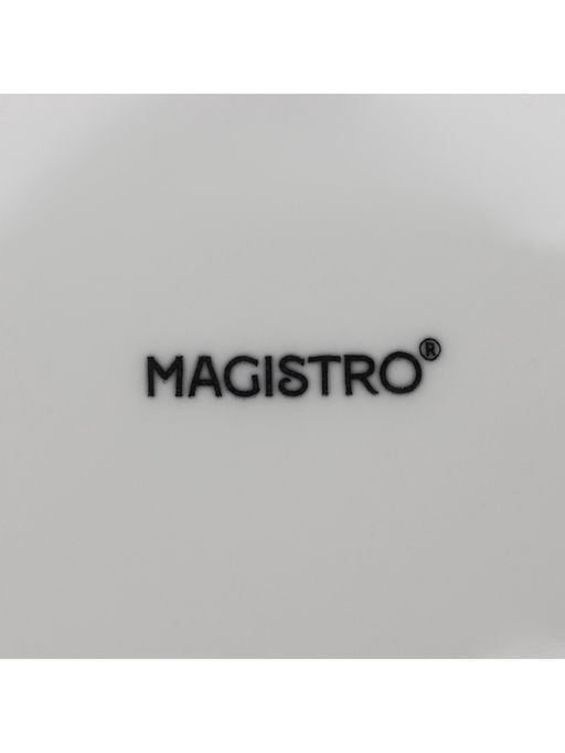 Десертные тарелки Magistro Basic bistro, d=16.5 см, набор 6 шт., фарфор, белые  фото 6