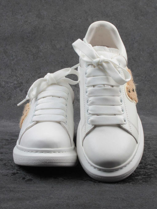 03-X668-1D WHITE Кроссовки женские (натуральная кожа)