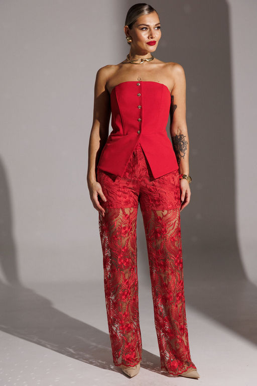 Корсет Мода Юрс 25-2952 красный