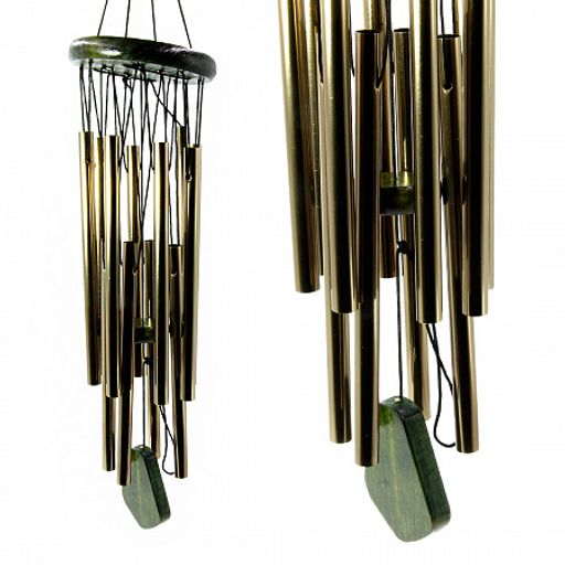 Музыка ветра Фен Шуй двуярусный 12 палочек 70см d-10см