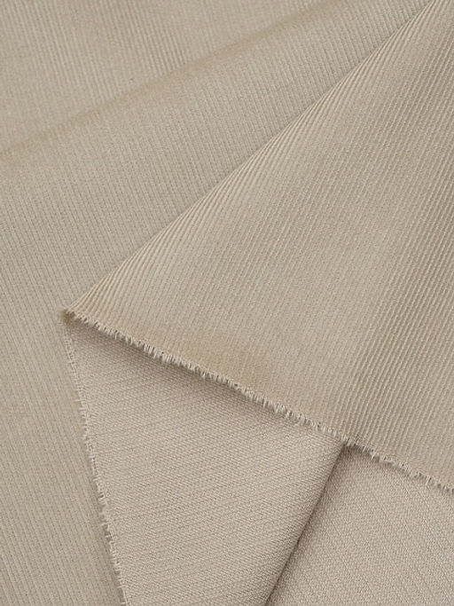 Микровельвет цв.Св.бежево-кофейный, СОРТ2, ш.1.45м, хлопок-100%, 190гр/м.кв - Купава фото 5