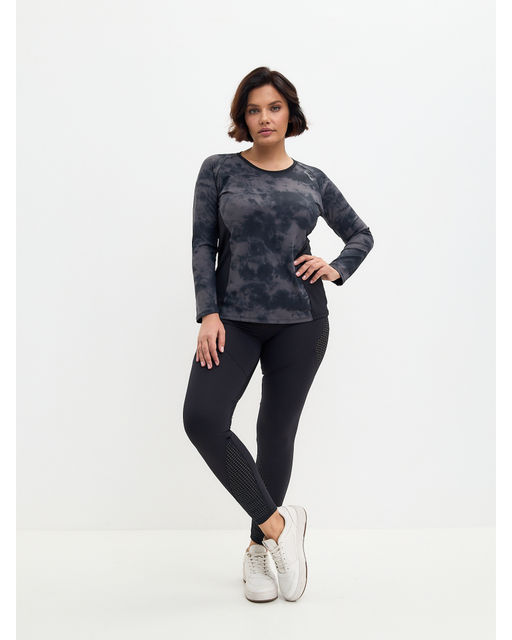 Рашгард спортивный Fit Army Onyx серый - Rowan фото 5