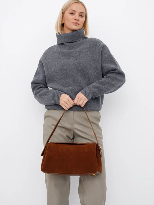 Сумка 1103M brown Polina&Eiterou