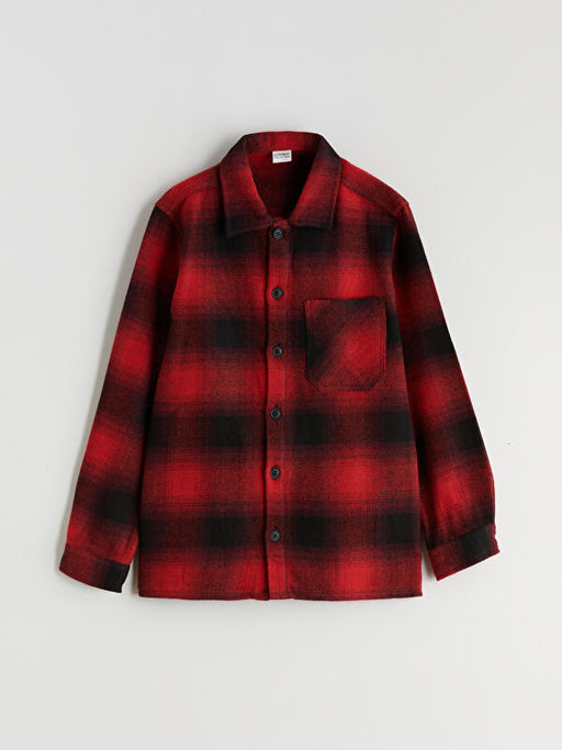 Ekose Erkek ?ocuk G?mlek Ceket