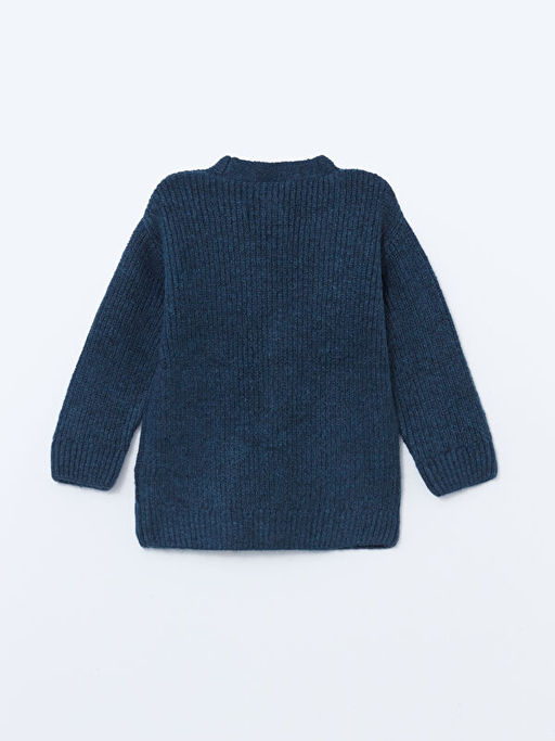 V Yaka Uzun Kollu Erkek ?ocuk Triko H?rka - Waikiki фото 2