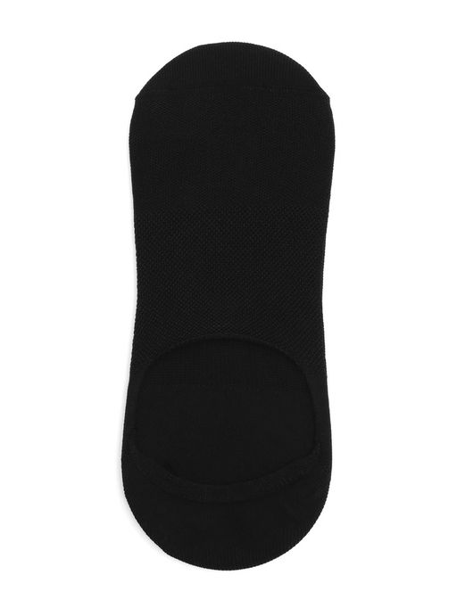 Носки-подследники мужские спортивные с компрессией, набор 3 пары Resport, размер 39-41, чёрные