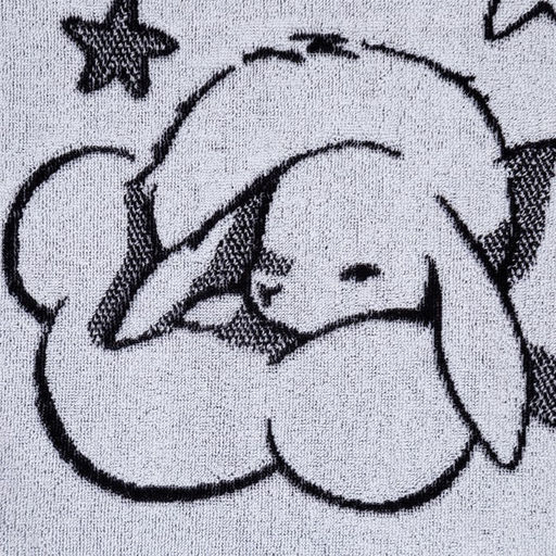 Полотенце махровое Этель Зайки на облаках, 70х130 см, 100% хлопок, 420гр/м2  фото 2