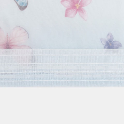 Тюль с подхватом и ламбрекеном Бабочки 250х200см, 100% п/э, вуаль - Этель фото 5