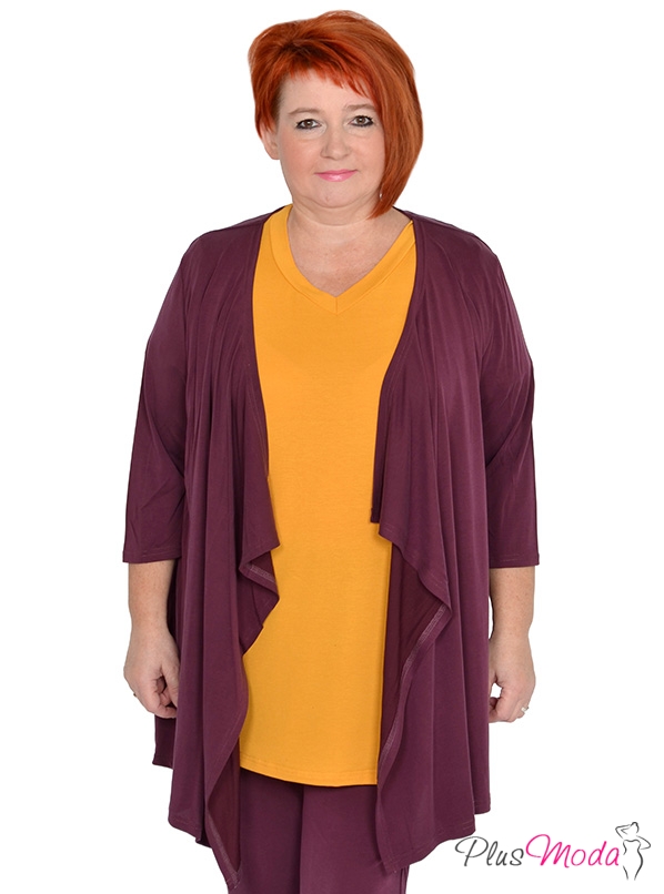 Кардиган Модель №1143 размеры 44-84 - Plusmoda фото 5