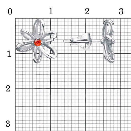 СЕРЬГИ 33814302Пл18 - Красная пресня фото 3