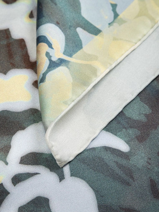 Платок жен. шелк 86х86 SS03-8232-14 - Eleganzza фото 7