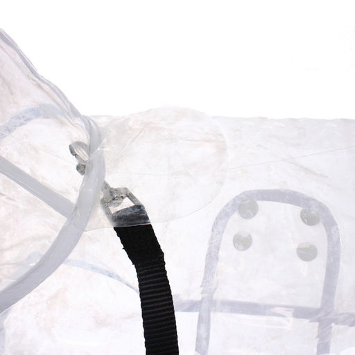 Дождевик для мелких пород собак "KOMFORT", прозрачный, р M