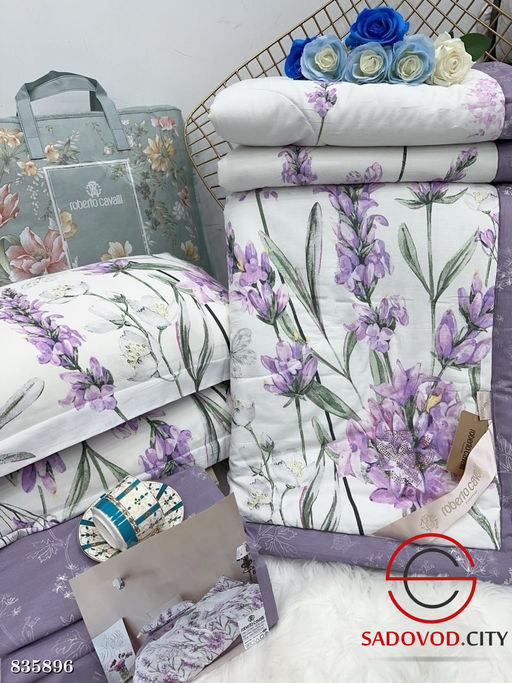 Комплект постельного белья с готовым одеялом