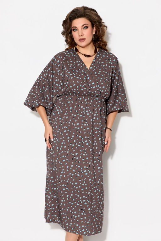 Платье FITA 1193 кофейный
