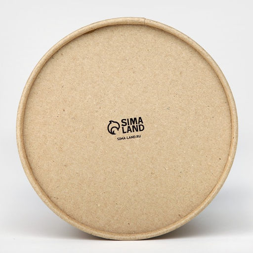 Коробка подарочная шляпная из крафта, упаковка, «Beautiful», 15 х 15 х 15 см