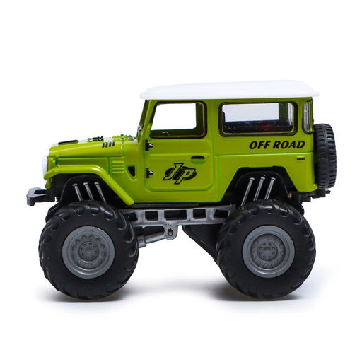 Машина металлическая Биг-фут, инерционная, цвет зелёный - Автоград фото 2