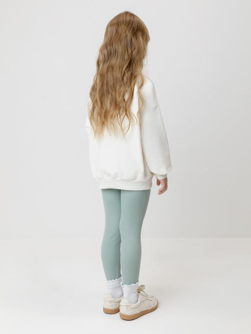 КР 400085/голубой прибой к635 брюки (лосины) для дев - Crockid фото 5