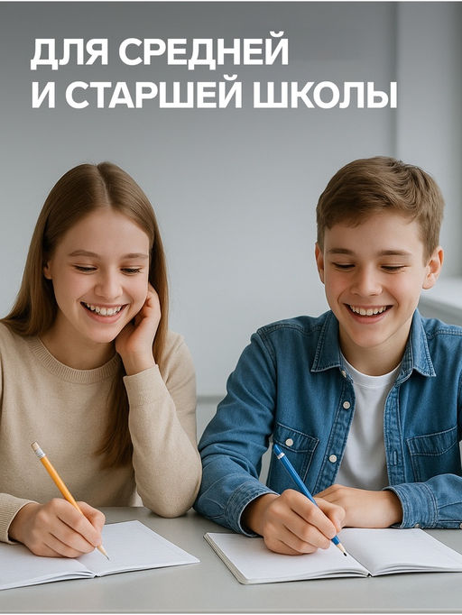 Цена за 4 шт. Предметная тетрадь по английскому языку Calligrata TOP. BlackTone, 48 листов, в клетку, со справочным материалом, обложка из мелованного картона