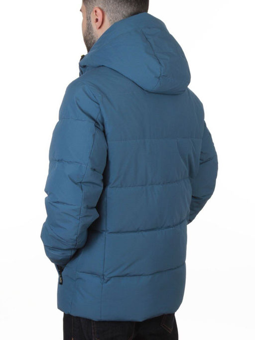 D6259 BLUE Куртка зимняя мужская (200 гр. холлофайбер)