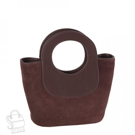 Сумка женская кожаная 56075BDAA coffee Baidou в Новосибирске
