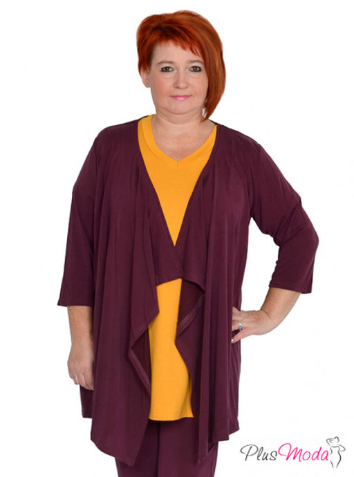 Кардиган Модель №1143 размеры 44-84 - Plusmoda фото 8