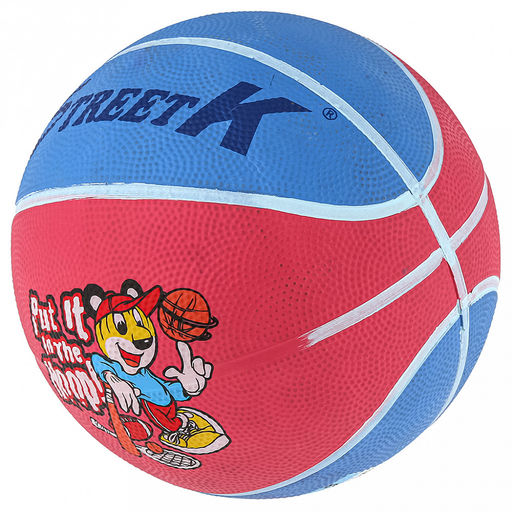 Мяч детский, баскетбольный д17см, цвета микс, резина (Китай)