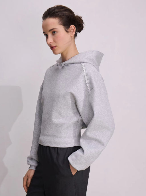 Худи с хлопком в составе / Zarina  фото 5