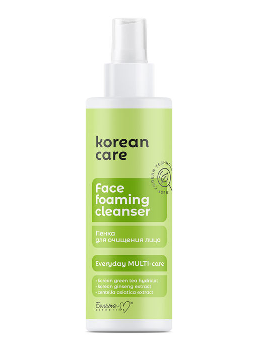 Белита-М Korean Care Пенка для очищения лица (200г).15