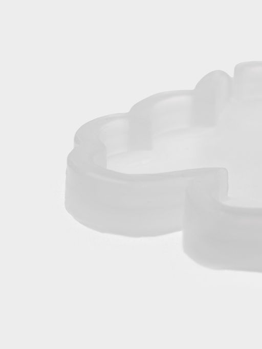 Форма леденцов Ёлка, силикон, 2 ячейки, 12?9?0.8 см, h=8 см, прозрачная