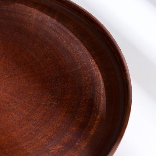 Блюдо для пиццы «Гладь‎‎», 28×2.5 см, красная глина