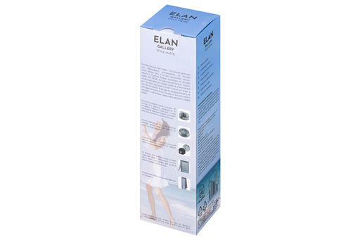 Бутылка для воды 500 мл 6,5*6,5*23 см "Style Matte" с углублениями д/пальцев, серая