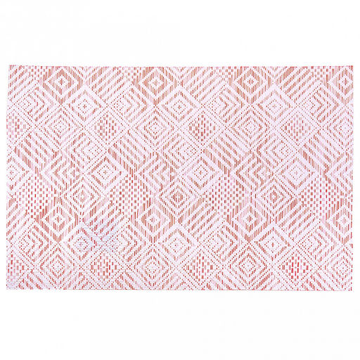 Салфетка под горячее (термосалфетка) "Этника" 30х45см ПВХ, красно-белый (Китай)