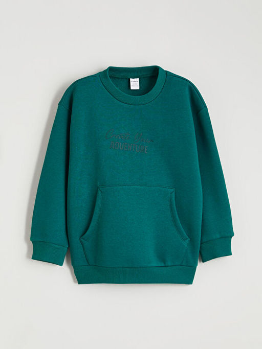 Erkek ?ocuk Kal?n Sweatshirt ve E?ofman Alt?