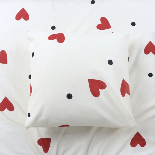 Постельное бельё Этель 2 сп First love 175*215 см, 200*220 см, 70*70 см -2 шт, бязь 125 г/м2, хл 100%  фото 4