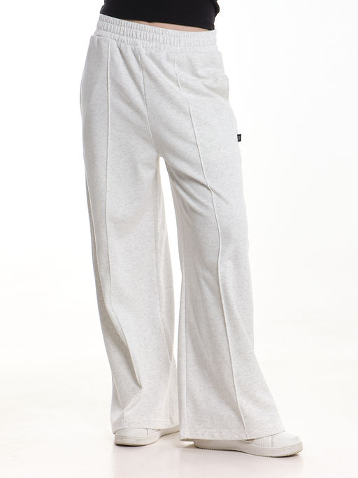 Брюки со стрелками для девочки подросткам 22-2009 темно-серый меланж - Mini maxi фото 13