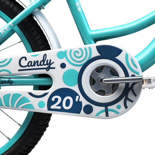 Велосипед 20" Rocket Candy, цвет мятный