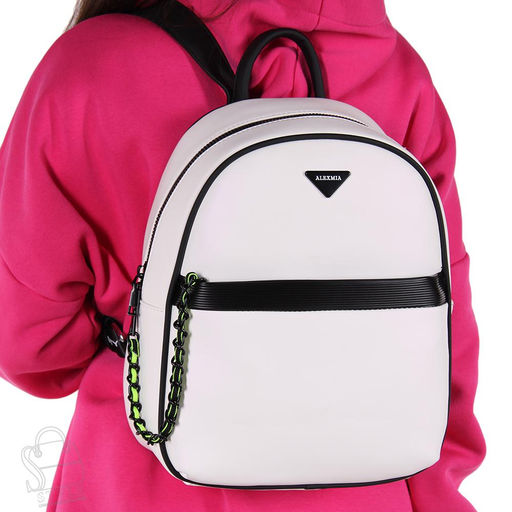 Рюкзак женский 8878CD white Alex&Mia/30 в Новосибирске