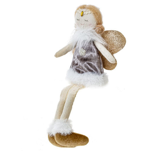 Игрушка мягконабивная"Фея", L13 W6 H25 см