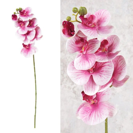 Цветок искусственный Орхидея 7 цветков / WS-27 /уп 40/400/ - Галеонтрейд фото 4