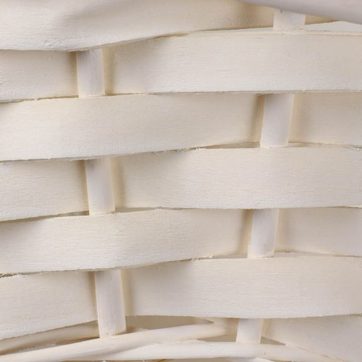 Корзина плетёная для хранения, ива, овальная, белая, набор 3 шт.