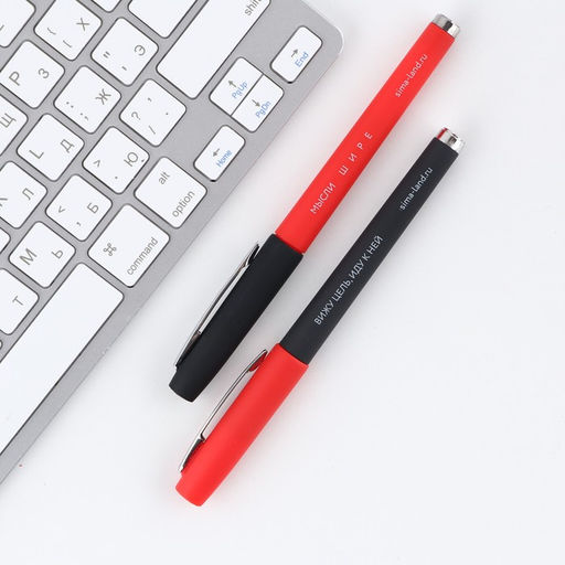 Ручка гелевая Мысли шире 2 шт, чёрная паста - Artfox фото 3