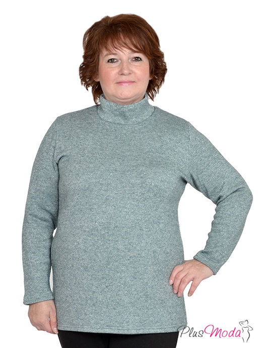 Водолазка Модель №672 размеры 44-84 - Plusmoda фото 3