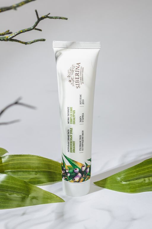 Зубная паста Комплексный уход Эвкалипт - Siberina фото 5