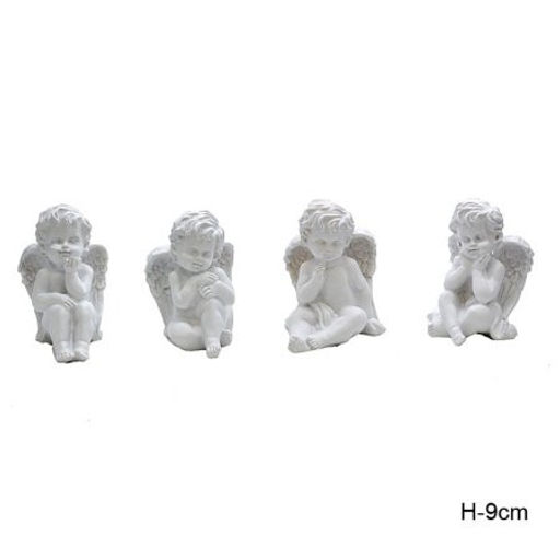 Цена за 4 шт. Фигурка Ангел 8 см / Q12-H /уп 4/192/ - Галеонтрейд фото 2