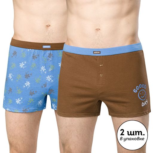 Pelican 2шт. в упаковке MUBB6889(2) трусы мужские